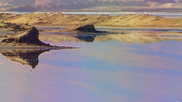 Scenic footage from Reserva Nacional de Paracas in Peru.