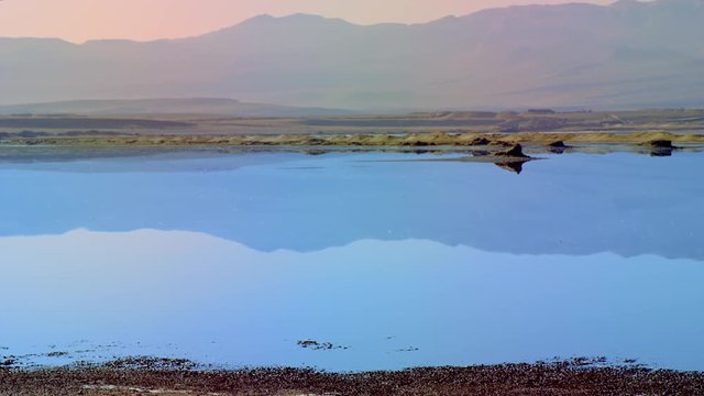 Scenic footage from Reserva Nacional de Paracas in Peru.