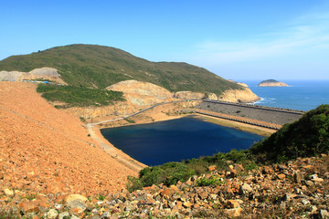 the High Island Reservoir East Dam hk