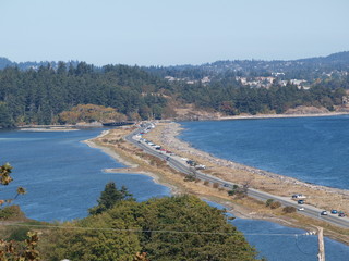 Peninsula road, Esquimalt Lagoon, Victoria BC