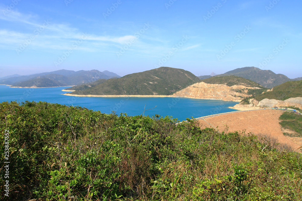 Canvas Prints a landscape of sai kung hong kong