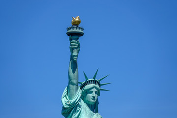 Statue of liberty, Manhattan, New York, USA