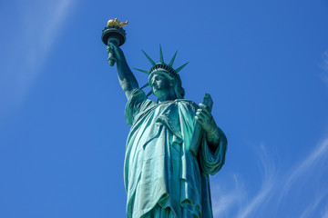 Statue of liberty, Manhattan, New York, USA