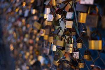Love locks - london