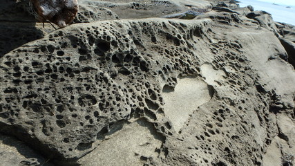 Rock formation, Gabriola Island, British Columbia