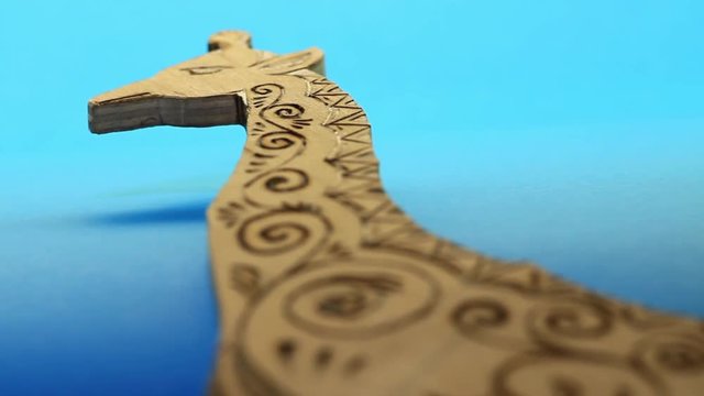 Giraffe - Handmade Toy From Wood Plywood.