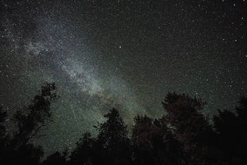 Fototapeta na wymiar Milky Way in the Kootenays