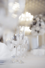 Crystal Table Setting