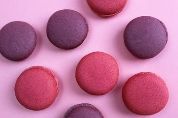 background tasty cookies pasta in one heap