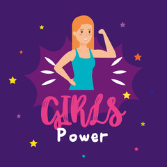 power girl strong character