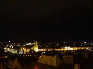 Foto op Plexiglas Prague at night © Crossborder