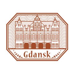 Green Gate building in Gdansk old town