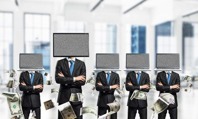 Business addiction on modern technologies.