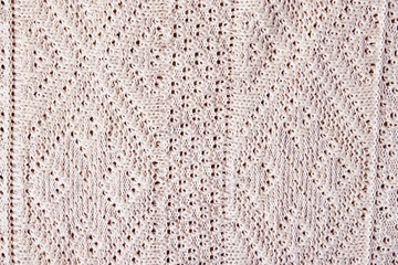 Knitted fabric of linen