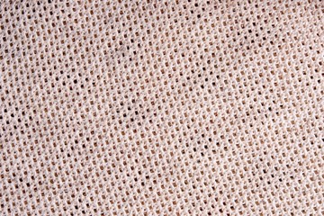 Knitted fabric of linen