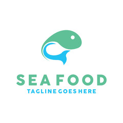 Sea Food Symbol Logo Design Inspiration