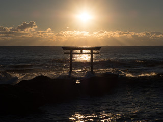大洗　神磯の鳥居