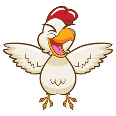 Chicken vector clipart