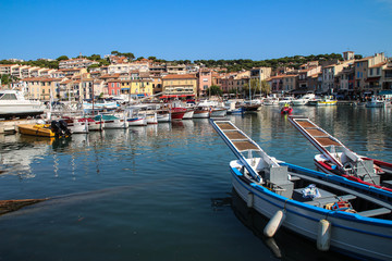 Obraz premium Port w Cassis