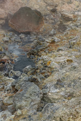 im Hochtemperaturgebiet Seltun, Krysuvik, Island