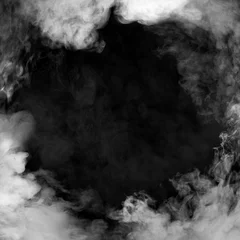 Zelfklevend Fotobehang White smoke © Leo Lintang