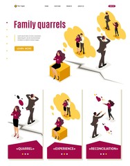 Isometric Family Disagreements and Conflict