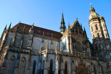 Fototapeta premium The Cathedral of St. Elisabeth in Kosice, Slovakia