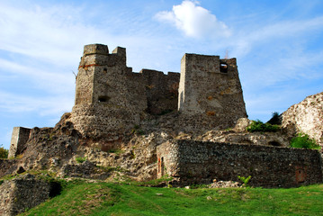 Fototapeta na wymiar The old Levice castle in Slovakia