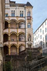Fototapeta premium Maison HenriIV à Lyon