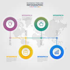 Business Infographics design template illustration. Vector eps10.
