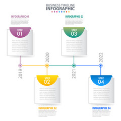 Business Infographics design template illustration. Vector eps10.