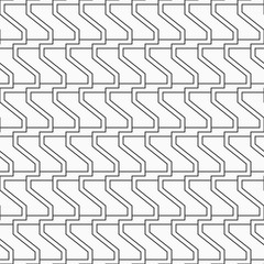 Abstract seamless geometric pattern. Repeating geometric tiles.