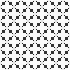 Abstract geometric seamless  pattern of squares.