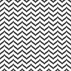 Abstract seamless pattern of ziigzag wavy stripes.