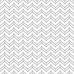 Abstract seamless pattern of ziigzag wavy stripes.