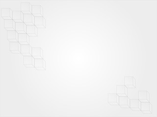 Medical background design. Geometric abstract background with hexagons. Medicine, science and technology vector illustration