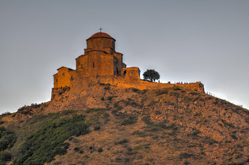 Obraz premium Jvari Monastery - Mtskheta, Georgia
