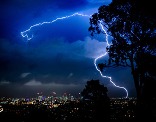 lightning strike brisbane