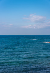 Blue Southern Italian Mediterranean Sea