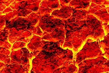 Obraz premium Red lava texture background