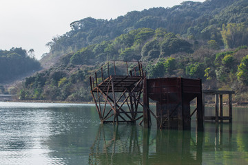 向山炭鉱跡　佐賀県伊万里市
