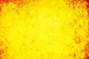 Yellow grunge background texture abstract orange paper