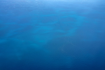 ocean surface aerial view