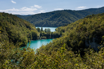 Obraz na płótnie Canvas Plitvice Lakes National Park in Croatia