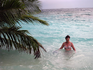 girl on the beach