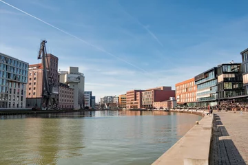 Kreativkai, Kanal Hafen von Münster in Westfalen © Henrik Dolle