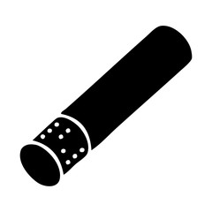 flat symbol cigarette stick