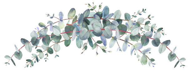 Eucalyptus leaves decoration