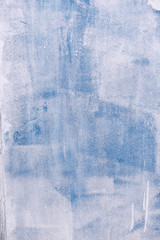 carelessly painted metal surface, shot on a cloudy day