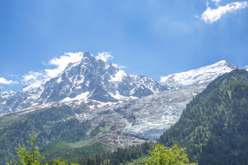 Mountains in the alps